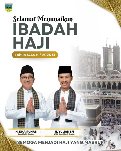 Selamat menunaikan ibadah Haji 1446 H / 2025 M.
